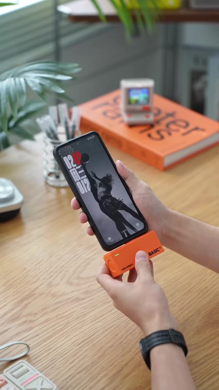 phone charging from the plug-in module